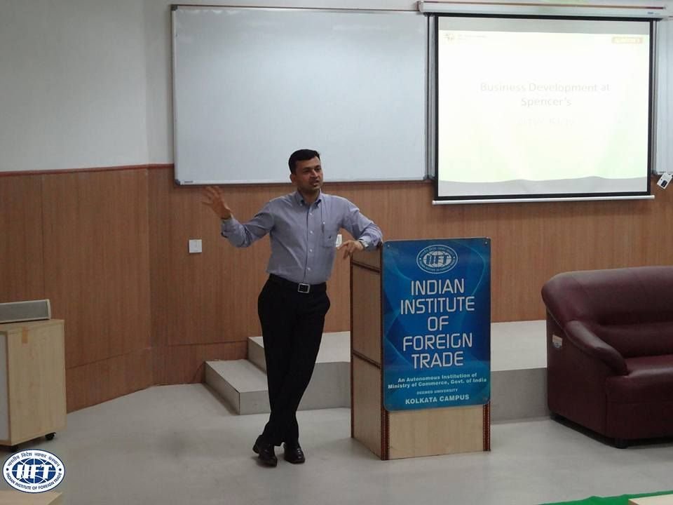 LJ Speaking at IIFT